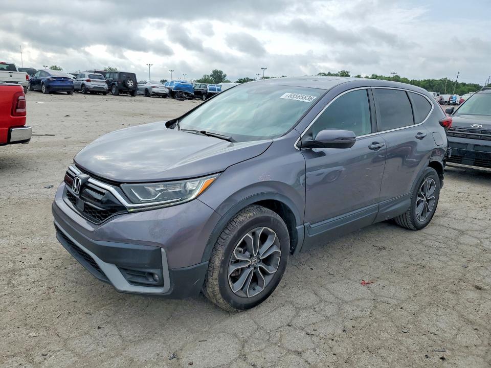 2021 Honda VIN 7FARW2H54ME005666 COPART salvage auction — REAR END, IN - CERT OF TITLE-SALVAGE TITLE, sold $9,500 on 2026-07-10 (photo 1)