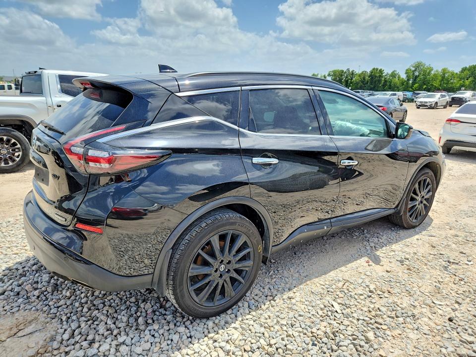 2022 Nissan Murano VIN 5N1AZ2BJ9NC126970 COPART salvage auction — FRONT END, Tx - Salvage Vehicle Title, sold $7,400 on 2026-07-21 (photo 3)
