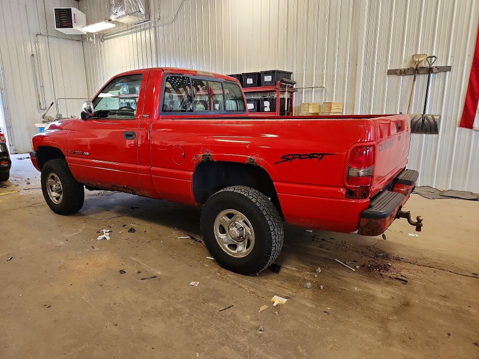 1995 Dodge Ram 1500 VIN 1B7HF16Z6SS280916 COPART salvage auction — REAR END, MN - CERTIFICATE OF TITLE, sold $700 on 2026-07-09 (photo 2)