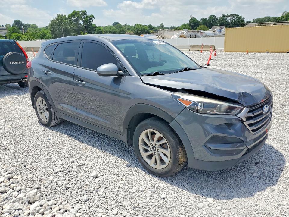 2017 Hyundai Tucson VIN KM8J23A4XHU576373 COPART salvage auction — FRONT END, Oh - Certificate Of Title, sold $2,300 on 2026-07-31 (photo 4)