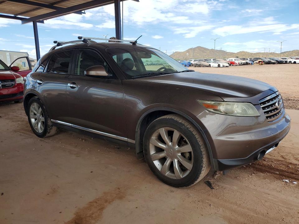 2008 Infiniti Fx35 VIN JNRAS08U68X101911 COPART salvage auction — REAR END, AZ - CERT OF TITLE - SALVAGE, sold $975 on 2026-07-16 (photo 4)