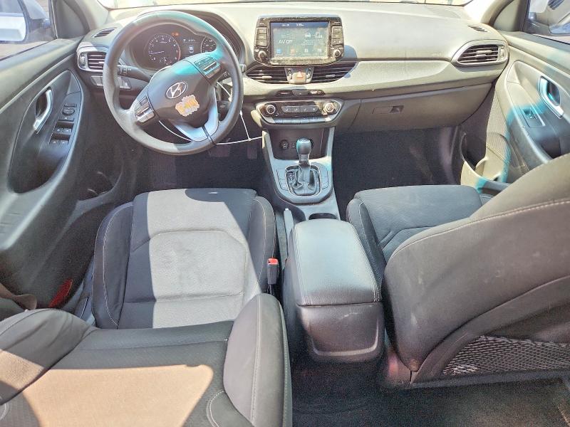 2018 Hyundai Elantra VIN KMHH35LE4JU057953 COPART salvage auction — FRAME DAMAGE, FL - CERT OF TITLE SLVG REBUILDABLE, sold $700 on 2026-07-22 (photo 8)