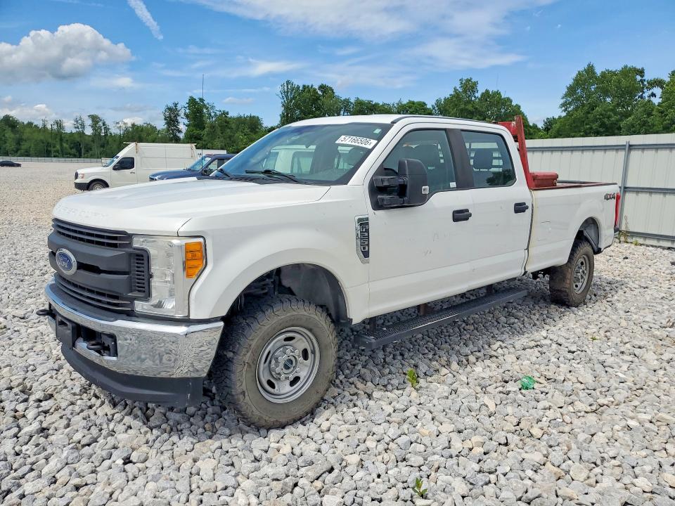 2017 Ford F-250 super duty VIN 1FT7W2B68HEF22724 COPART salvage auction — MECHANICAL, Oh - Certificate Of Title (P), sold $7,000 on 2026-07-27 (photo 1)
