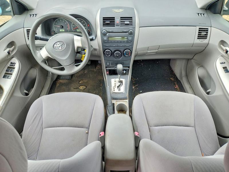 2010 Toyota Corolla VIN JTDBU4EE5A9096312 COPART salvage auction — FRONT END, Il - Salvage Certificate, sold $1,300 on 2026-07-07 (photo 8)