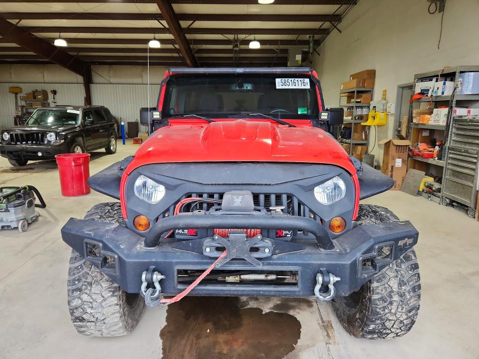2013 Jeep Wrangler unlimited VIN 1C4BJWDGXDL643038 COPART salvage auction — MECHANICAL, Va - Certificate Of Title, sold $3,150 on 2026-07-10 (photo 5)