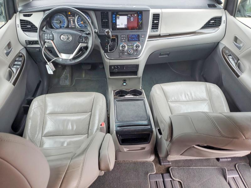 2016 Toyota VIN 5TDYK3DC8GS741944 COPART salvage auction — FRONT END, Sc - Cert Of Title-Salvage, sold $4,950 on 2026-07-10 (photo 8)