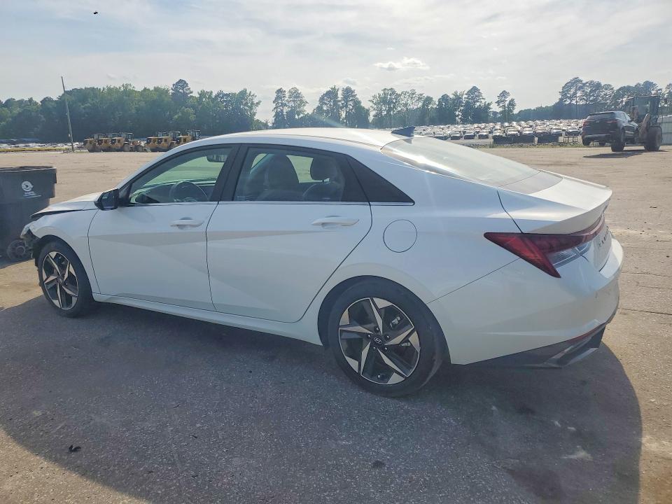 2022 Hyundai Elantra VIN 5NPLP4AG4NH055749 COPART salvage auction — FRONT END, Nc - Salvage Certificate Of Title, sold $5,100 on 2026-07-16 (photo 2)