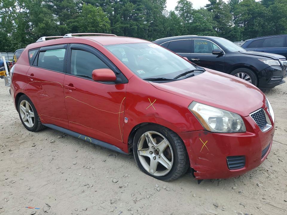 2009 Pontiac Vibe VIN 5Y2SM67069Z426113 COPART salvage auction — SIDE, Ma - Cert Of Title-Reconstrctd Coll, sold $500 on 2026-07-02 (photo 4)