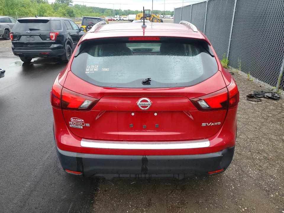 2017 Nissan Rogue sport VIN JN1BJ1CRXHW132622 COPART salvage auction — SIDE, MI - CERTIFICATE OF TITLE, sold $2,250 on 2026-07-17 (photo 6)