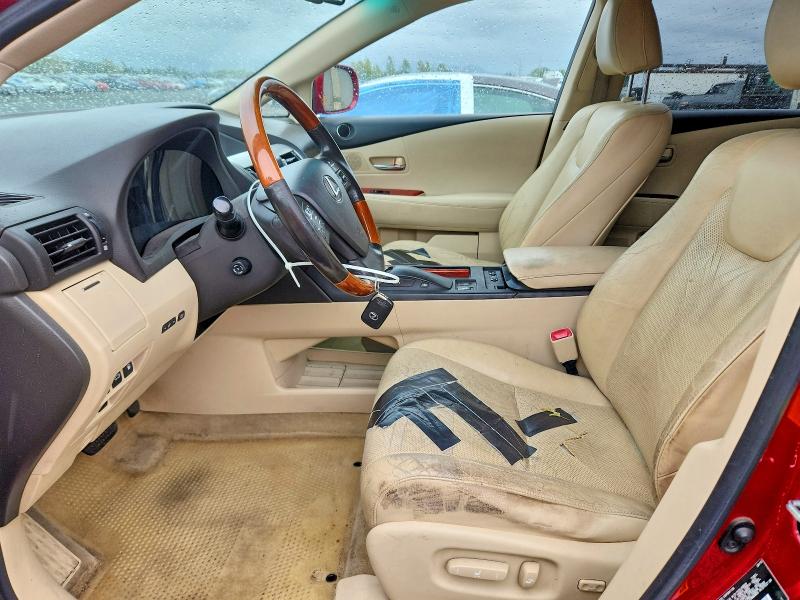 2010 Lexus Rx 450h VIN JTJBC1BA7A2026979 COPART salvage auction — MECHANICAL, Or - Certificate Of Title, sold $2,950 on 2026-07-08 (photo 7)
