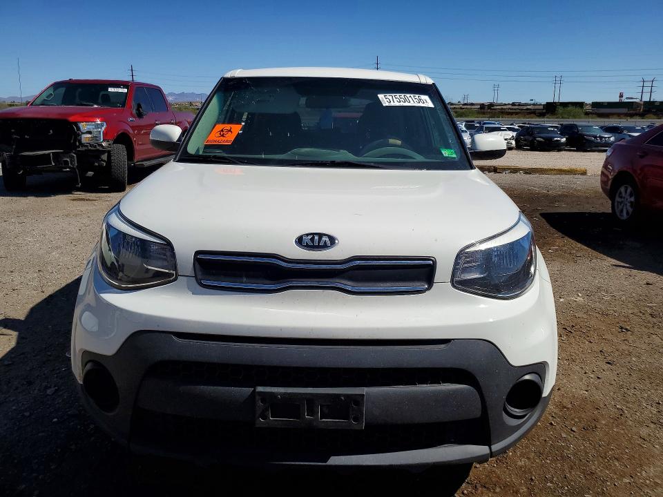 2018 Kia Soul VIN KNDJN2A23J7904886 COPART salvage auction — VANDALISM, Az - Cert Of Title - Salvage, sold $2,000 on 2026-07-06 (photo 5)