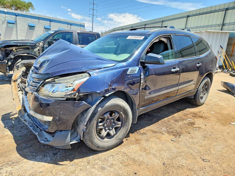 2016 Chevrolet Traverse VIN 1GNKRFED3GJ322169 — COPART salvage auction photo