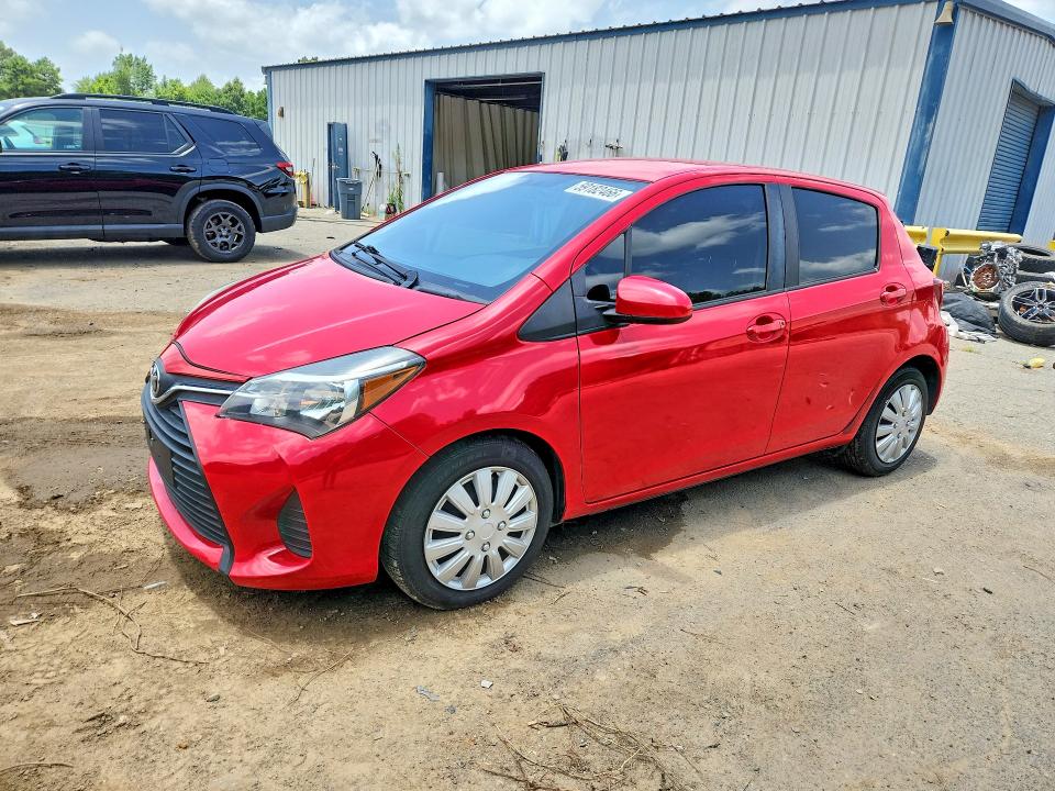 2015 Toyota Yaris VIN VNKKTUD31FA039184 COPART salvage auction — SIDE, La - Cert Of Title-Salvage, sold $2,300 on 2026-07-16 (photo 1)