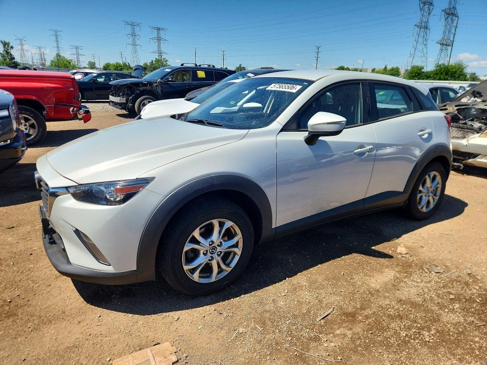 2016 Mazda Cx-3 VIN JM1DKBC77G0119853 COPART salvage auction — SIDE, Il - Salvage Certificate, sold $2,650 on 2026-07-28 (photo 1)