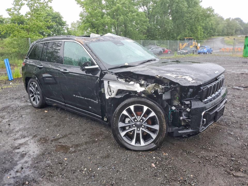 2023 Jeep Grand cherokee VIN 1C4RJHDG4PC595034 COPART salvage auction — ROLLOVER, Nj - Cert Of Title-Salvage, sold $7,300 on 2026-07-09 (photo 4)