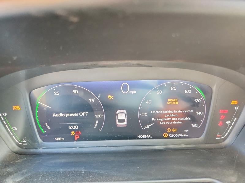 2025 Honda Accord VIN 1HGCY2F86SA037468 COPART salvage auction — FRONT END, Ca - Salvage Certificate, sold $8,600 on 2026-07-30 (photo 9)