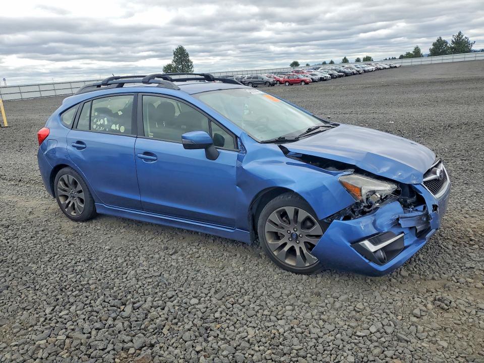 2015 Subaru Impreza VIN JF1GPAV64FH286013 COPART salvage auction — FRONT END, Wa - Bill Of Sale, sold $3,500 on 2026-07-08 (photo 4)