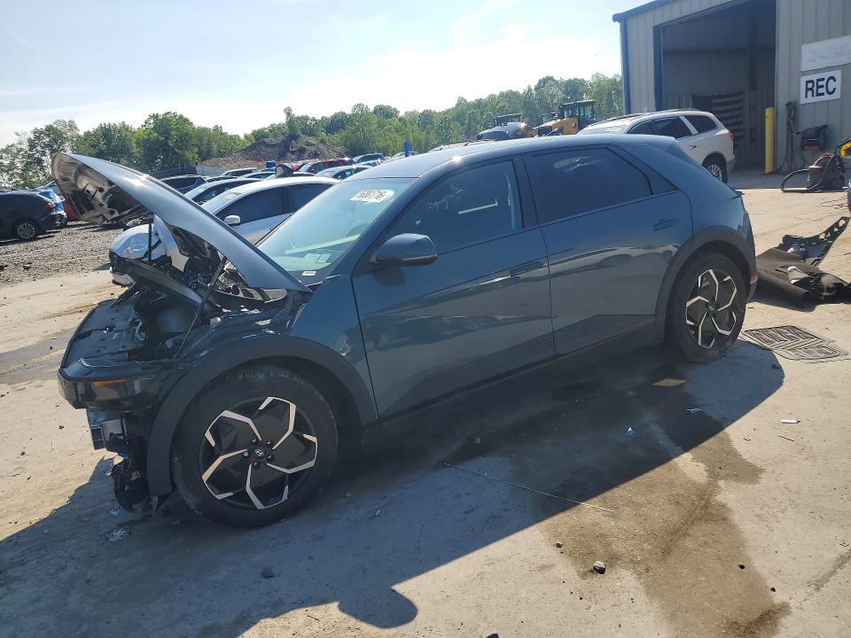 2024 Hyundai Ioniq VIN KM8KMDDF9RU334855 COPART salvage auction — FRONT END, Pa - Certificate Of Salvage, sold $5,200 on 2026-07-22 (photo 1)