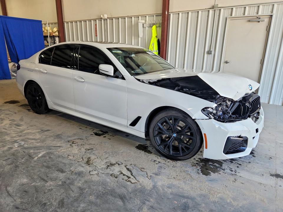 2022 BMW 5 series VIN WBA13BJ03NCJ40293 COPART salvage auction — FRONT END, Sc - Certificate Of Title, sold $3,700 on 2026-07-30 (photo 4)