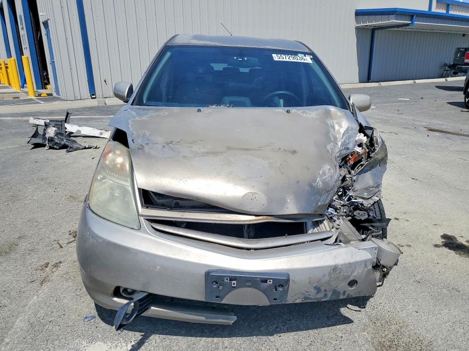 2004 Toyota Prius VIN JTDKB20U840001193 COPART salvage auction — FRONT END, Ca - Salvage Certificate, sold $325 on 2026-07-09 (photo 5)