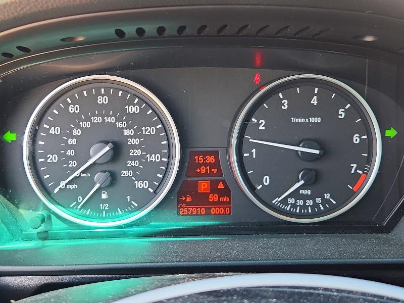 2008 BMW 5er VIN WBANU53528C114314 COPART salvage auction — SIDE, CA - SALVAGE CERTIFICATE, sold $60 on 2026-07-28 (photo 9)