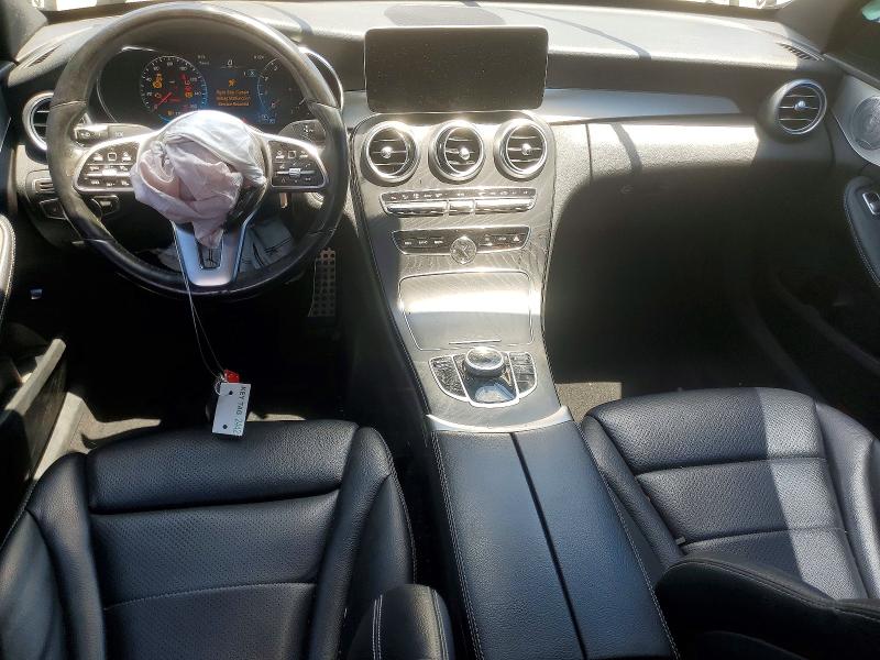 2021 Mercedes-benz C-klasse VIN W1KWF8EB1MR611289 COPART salvage auction — FRONT END, Md - Cert Of Salvage > 75% Damage, sold $1,850 on 2026-07-28 (photo 8)