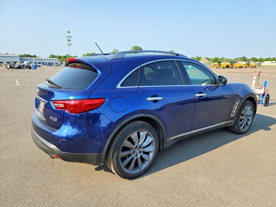 2012 Infiniti Fx VIN JN8AS1MW6CM151395 COPART salvage auction — SIDE, Ny - Mv-907A Salvage Certificate, sold $1,900 on 2026-07-15 (photo 3)