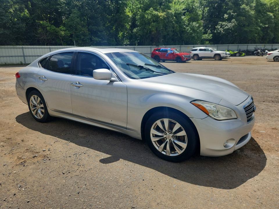 2012 Infiniti M VIN JN1BY1AP4CM334101 COPART salvage auction — HAIL, Mt - Certificate Of Title, sold $1,250 on 2026-07-02 (photo 4)