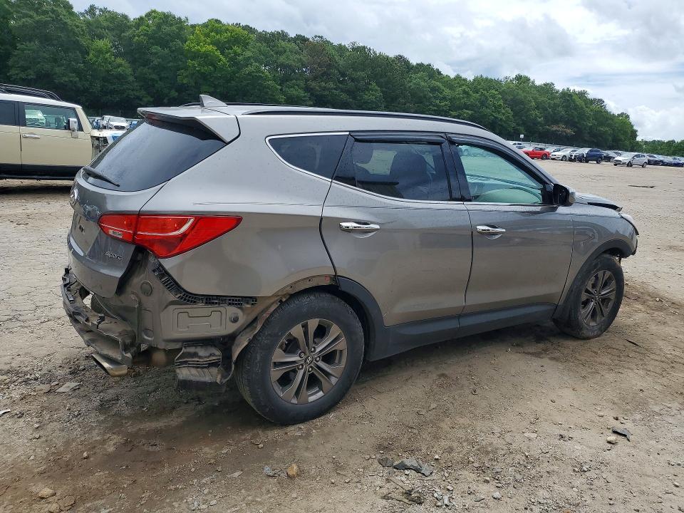 2013 Hyundai VIN 5XYZU3LB3DG025646 COPART salvage auction — FRONT END, AL - CERT OF TITLE-SALVAGE TITLE, sold $300 on 2026-07-28 (photo 3)