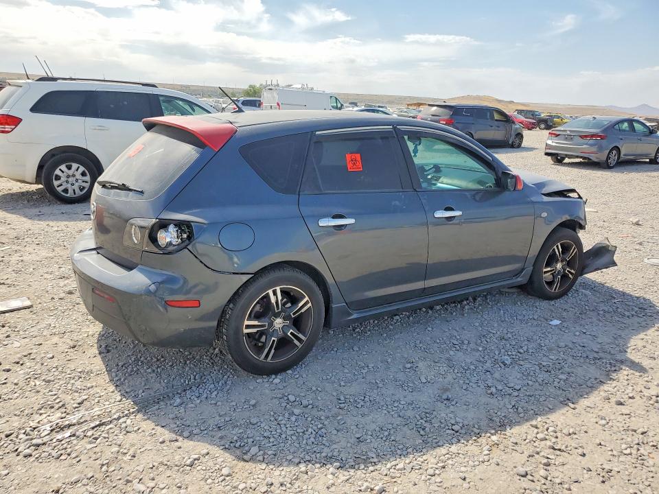 2008 Mazda 3 VIN JM1BK344581176758 COPART salvage auction — FRONT END, Ut - Salvage Certificate, sold $150 on 2026-07-28 (photo 3)
