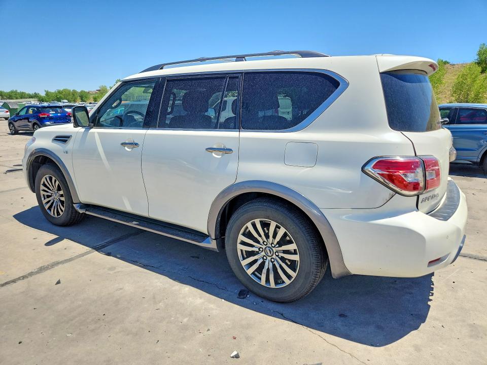 2018 Nissan Armada VIN JN8AY2NE6J9734561 COPART salvage auction — REAR END, Co - Salvage Title, sold $7,400 on 2026-07-06 (photo 2)