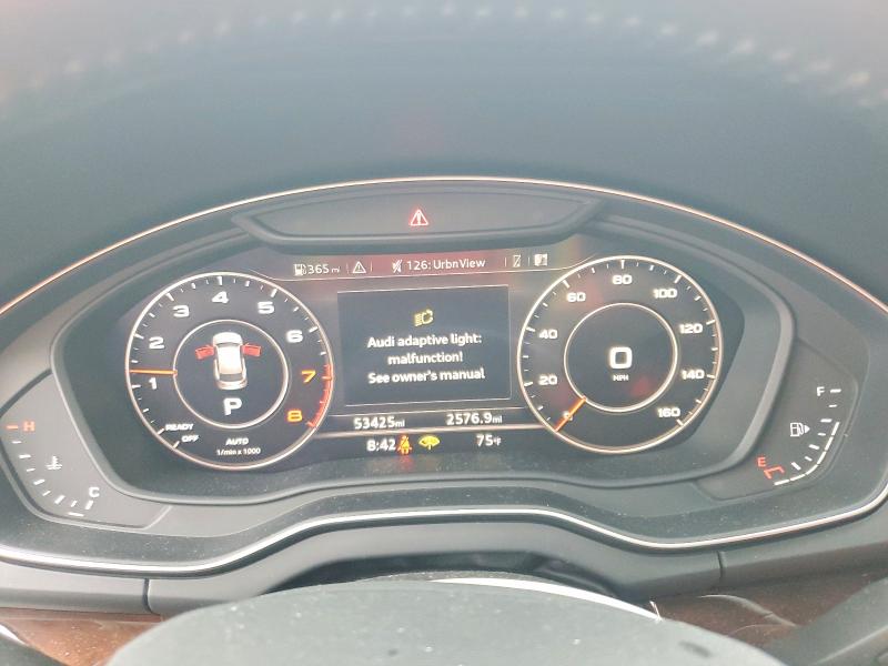 2018 Audi Q5 VIN WA1CNAFY4J2219965 COPART salvage auction — FRONT END, Ga - Cert Of Title-Salvage, sold $10,100 on 2026-07-10 (photo 9)