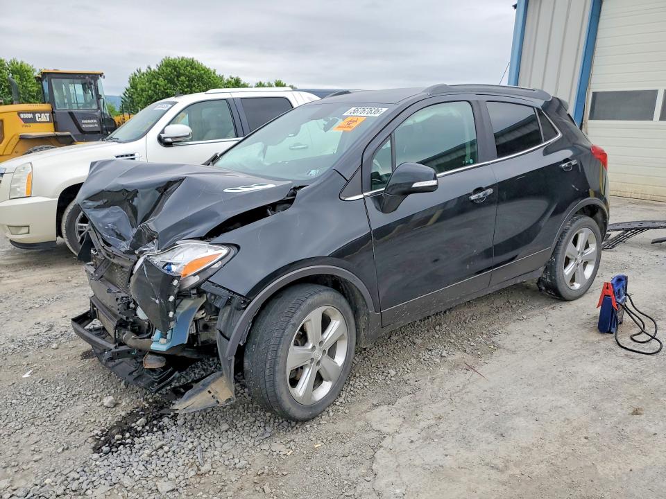 2016 Buick Encore VIN KL4CJESB7GB711483 COPART salvage auction — FRONT END, Pa - Certificate Of Salvage, sold $375 on 2026-07-10 (photo 1)