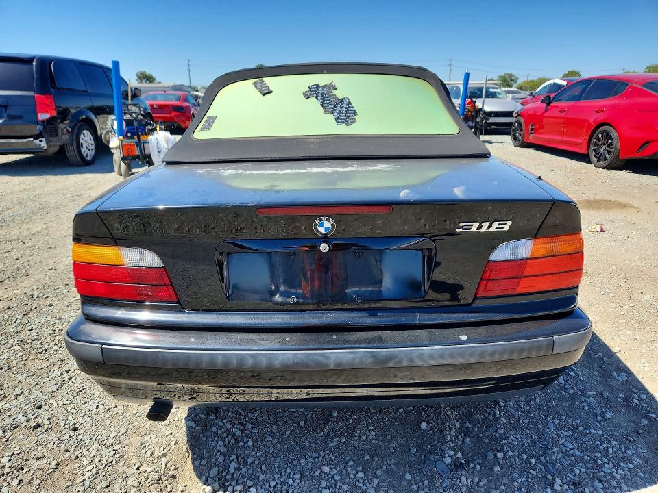 1996 BMW 3 series VIN WBABH8322TEY10943 COPART salvage auction — MINOR DENT/SCRATCHES, Ca - Dis/Dlr/Exp Only Clean Title, sold $575 on 2026-07-07 (photo 6)
