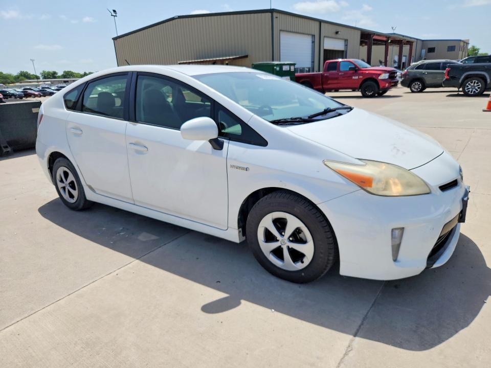 2012 Toyota Prius VIN JTDKN3DU6C1582385 COPART salvage auction — MINOR DENT/SCRATCHES, TX - CERTIFICATE OF TITLE, sold $2,950 on 2026-07-23 (photo 4)