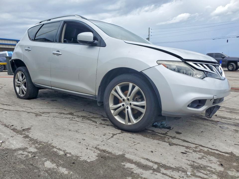 2014 Nissan Murano VIN JN8AZ1MU4EW414209 COPART salvage auction — FRONT END, Tn - Salvage Certificate, sold $450 on 2026-07-27 (photo 4)