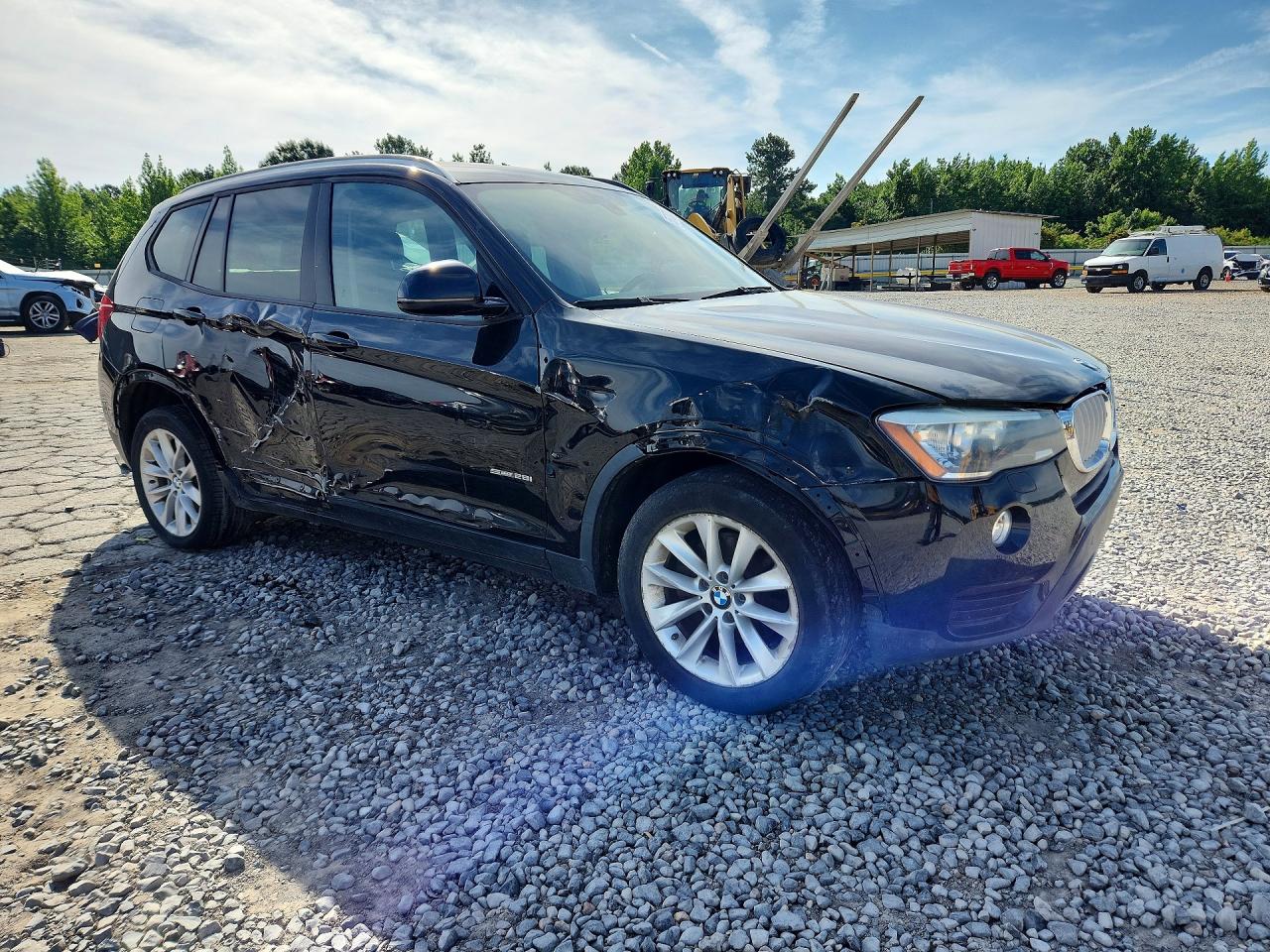 2015 BMW X3 VIN 5UXWZ7C58F0F75845 COPART salvage auction — Side, WV - CERTIFICATE OF TITLE (P), sold $3,450 on 2026-07-08 (photo 4)