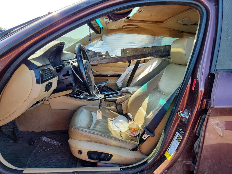 2007 BMW 3 series VIN WBAVC93577KX54694 COPART salvage auction — FRONT END, Va - Certificate Of Title, sold $175 on 2026-07-08 (photo 7)