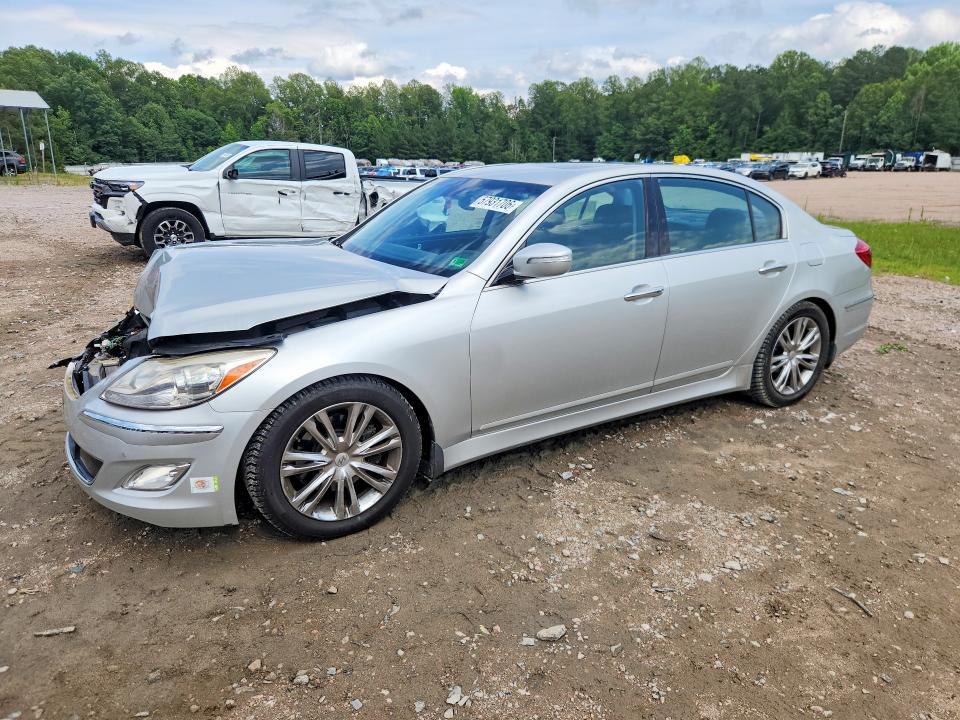 2013 Hyundai VIN KMHGC4DDXDU233758 COPART salvage auction — FRONT END, Va - Certificate Of Title, sold $800 on 2026-07-06 (photo 1)