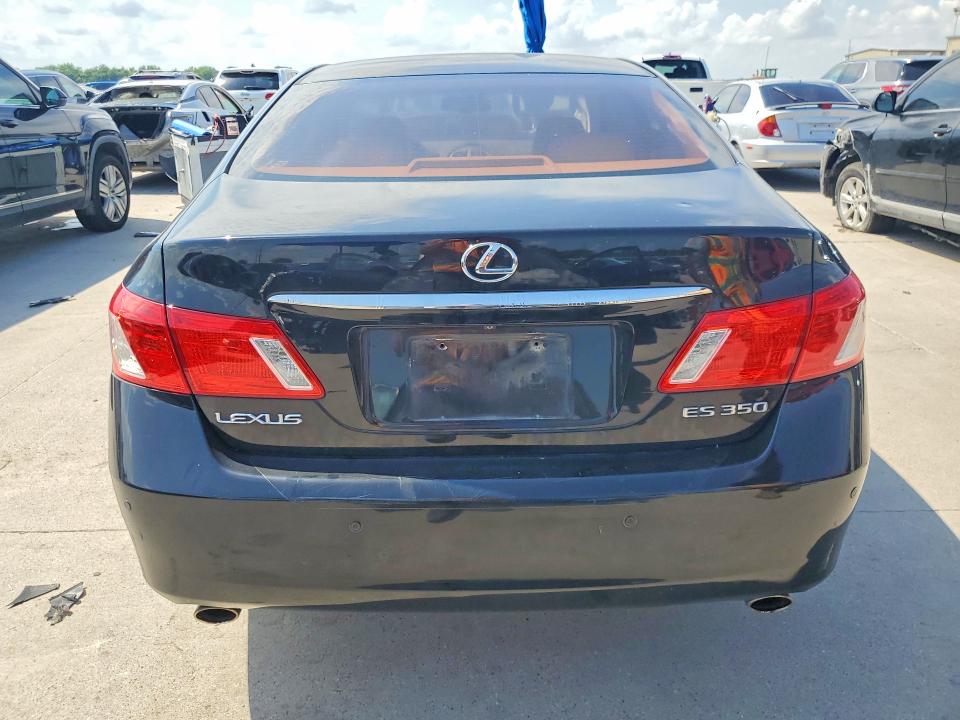 2009 Lexus Es 350 VIN JTHBJ46G792329280 COPART salvage auction — FRONT END, TX - SALVAGE VEHICLE TITLE (P), sold $1,000 on 2026-07-09 (photo 6)