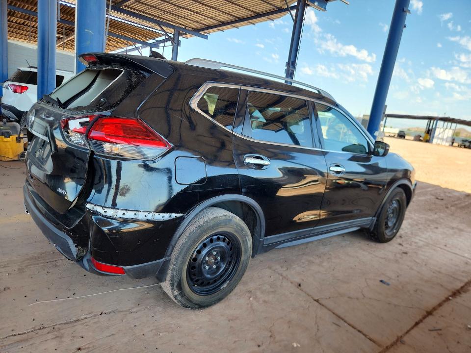 2017 Nissan VIN KNMAT2MV0HP558818 COPART salvage auction — REAR END, Az - Certificate Of Title, sold $1,950 on 2026-07-28 (photo 3)