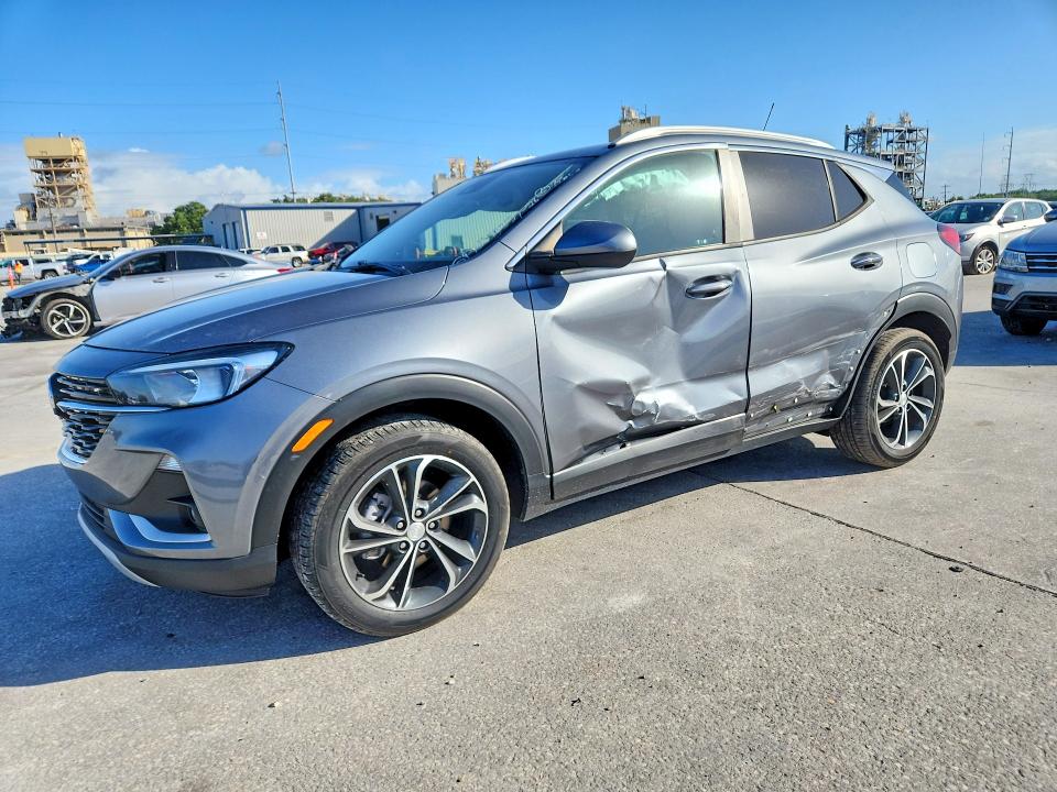 2021 Buick Encore VIN KL4MMDSL0MB066976 COPART salvage auction — SIDE, La - Cert Of Title-Salvage, sold $4,450 on 2026-07-15 (photo 1)