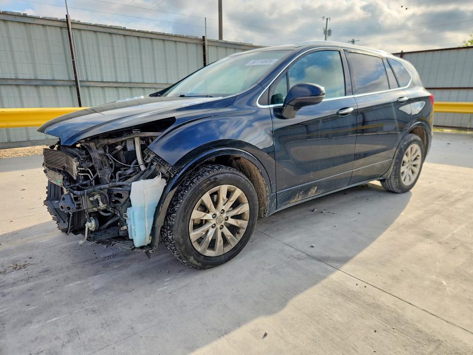 2017 Buick Envision VIN LRBFXBSA1HD002740 COPART salvage auction — FRONT END, Tx - Salvage Vehicle Title, sold $1,550 on 2026-07-17 (photo 1)
