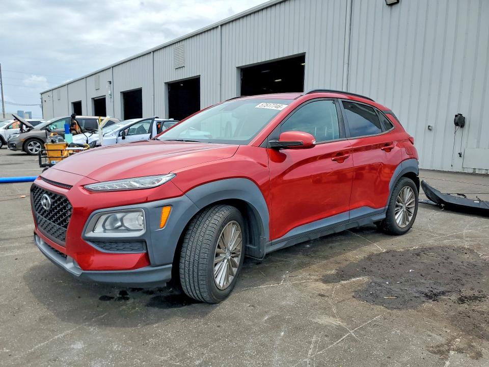 2019 Hyundai VIN KM8K62AA5KU354629 COPART salvage auction — REAR END, Fl - Cert Of Title Slvg Rebuildable, sold $150 on 2026-07-27 (photo 1)