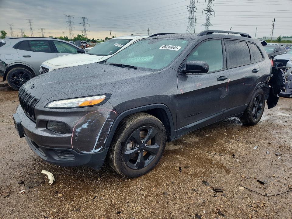 2017 Jeep VIN 1C4PJMASXHW538152 COPART salvage auction — SIDE, Il - Salvage Certificate, sold $1,850 on 2026-07-23 (photo 1)