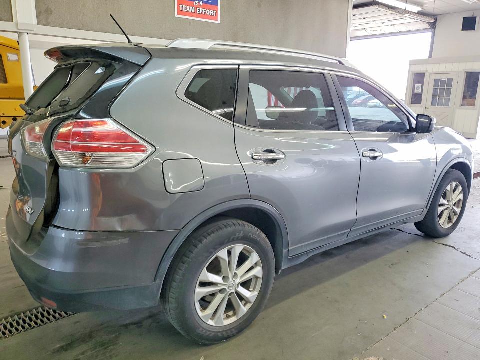 2015 Nissan Rogue VIN KNMAT2MT1FP501183 COPART salvage auction — REAR END, Wa - Vehicle Cert Of Ownership-Titl, sold $350 on 2026-07-10 (photo 3)