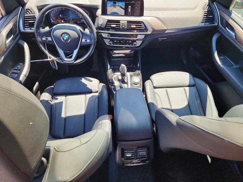 2021 BMW X3 VIN 5UXTY5C06M9H22123 COPART salvage auction — FRONT END, Ma - Cert Of Title-Salvage, sold $13,900 on 2026-07-22 (photo 8)