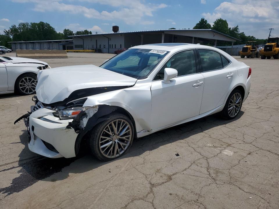 2014 Lexus Is VIN JTHCF1D25E5002087 COPART salvage auction — FRONT END, Ny - Mv-907A Salvage Certificate, sold $1,050 on 2026-07-07 (photo 1)