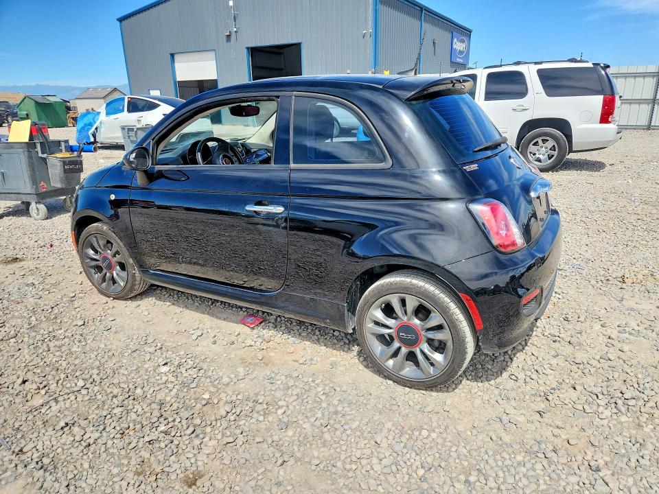 2017 Fiat 500 VIN 3C3CFFKR4HT553764 COPART salvage auction — SIDE, Ut - Salvage Certificate, sold $1,850 on 2026-07-10 (photo 2)