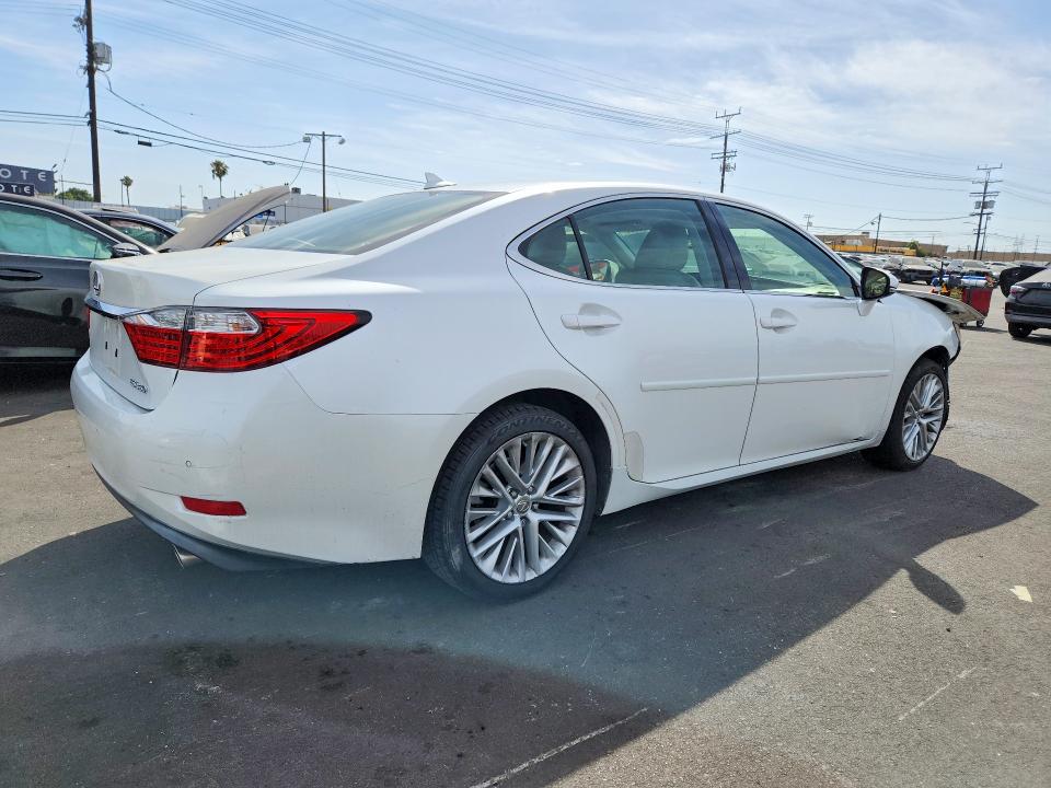 2013 Lexus ES VIN JTHBK1GG7D2057624 COPART salvage auction — FRONT END, Ca - Salvage Certificate, sold $2,550 on 2026-07-27 (photo 3)